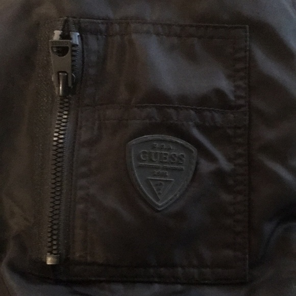 Mens GUESS Los Angeles Bomber Jacket - Picture 9 of 10